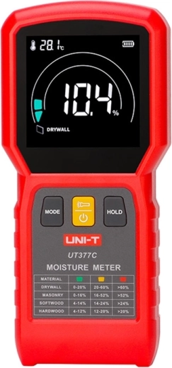 Érintésmentes nedvességmérő Uni-T UT377C