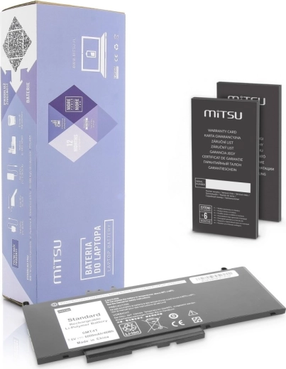 Akkumulátor Dell Latitude E5470/E5570 6000 mAh 7.4-7.6V
