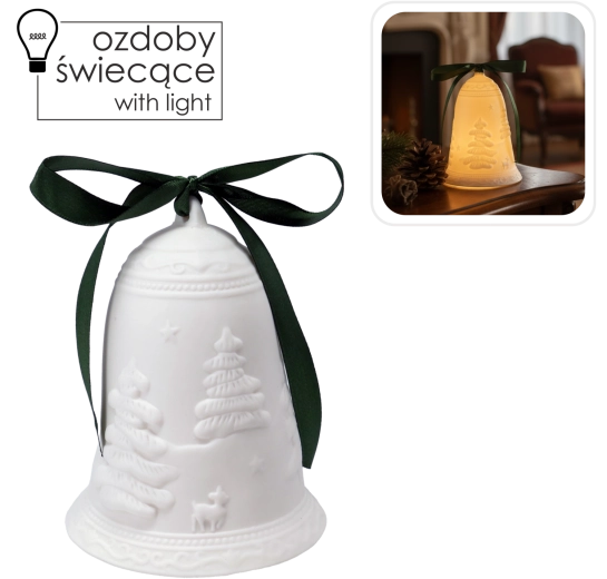 Elegáns, karácsonyi domborított motívumok