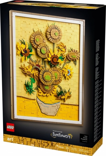 Lego Art Napraforgók Vincent van Gogh