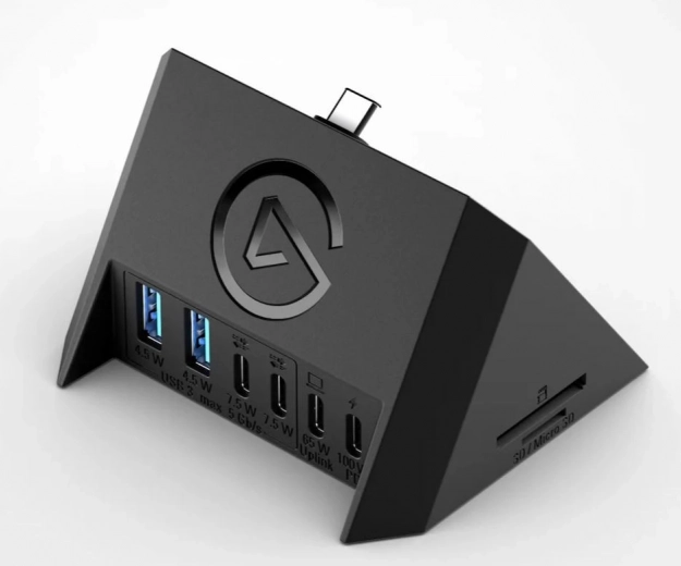 USB hub a Stream Deck Plus-hoz