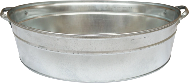 Horganyzott ovális edény 27 l