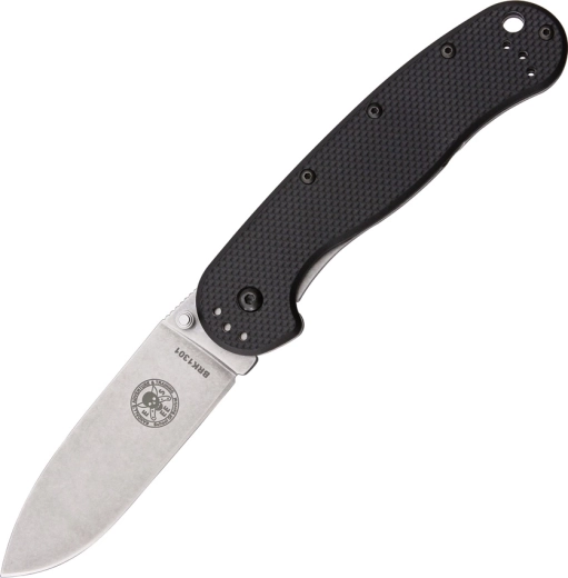 Esee Avispa zsebkés outdoor 8,9 cm, stonewash, fekete, GRN