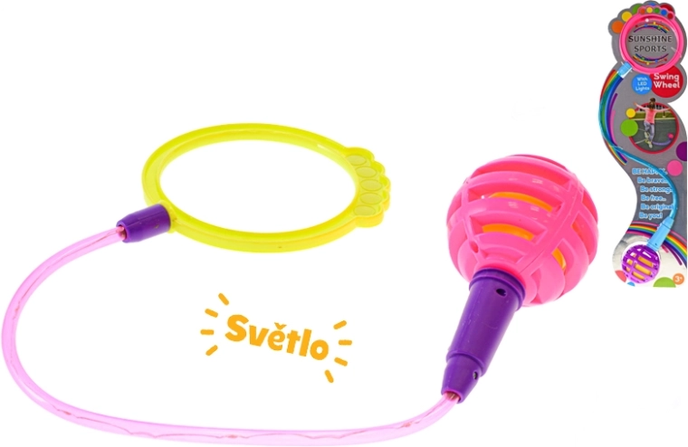 Világító Hip Hop ugrálójáték 80 cm gyerekeknek