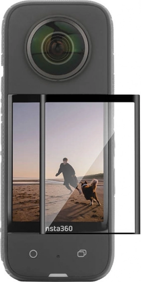 Ívelt edzett kijelzővédő fólia Insta360 X3-hoz – Sunnylife