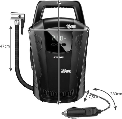 12 V-os autós tápellátás + hosszú kábel