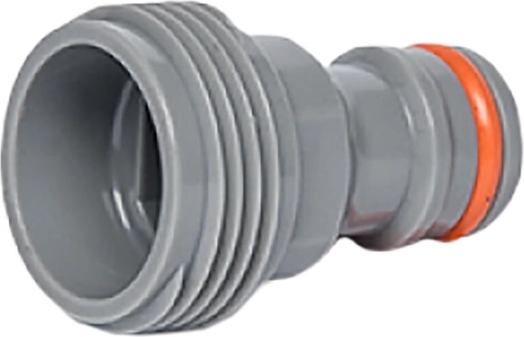 Műanyag adapter külső 3/4" menettel WHITE LINE