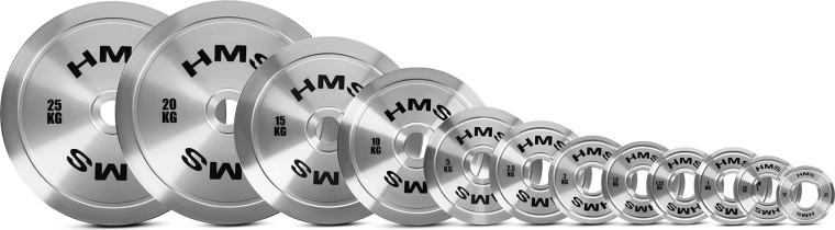 HMS acél olimpiai tárcsa 15 kg