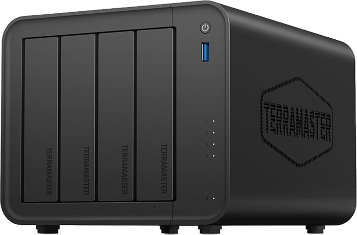 Terramaster F4-425 négyfiókos NAS szerver