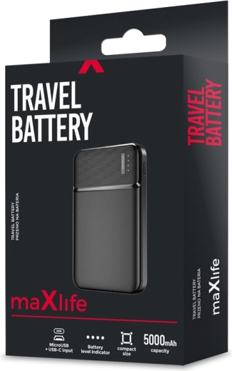 Maxlife 5000 mAh MXPB-01 powerbank