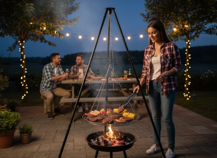 Grillezés az egész csapatnak