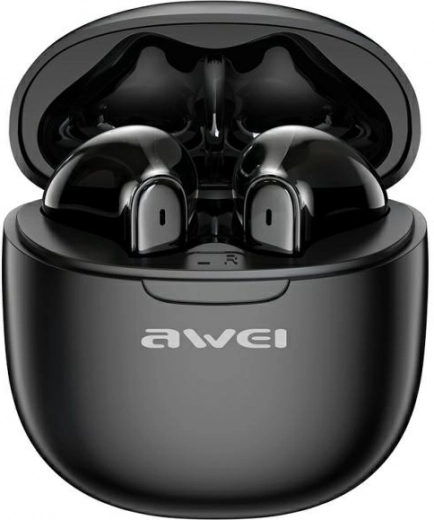 Bluetooth fülhallgató TWS ENC fekete