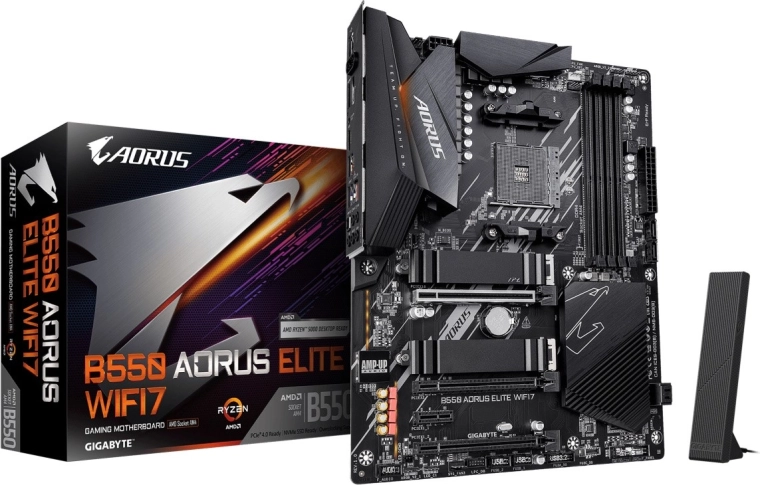 Gigabyte B550 AORUS Elite WiFi7 alaplap