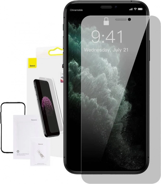 0,3 mm edzett üveg privát szűrővel iPhone XR/11-hez