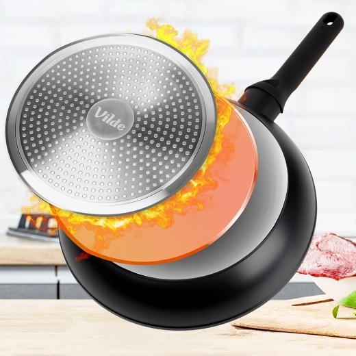 Gyors, egyenletes felmelegedés minden tűzhelyen