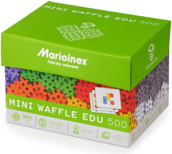 Kreatív építőkészlet gyerekeknek 500 elemmel