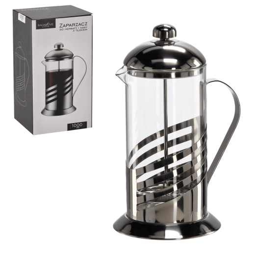 French press kávéhoz és teához 1000 ml