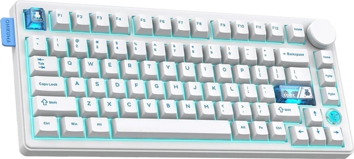 Mechanikus billentyűzet onikuma mt706 fehér qwerty