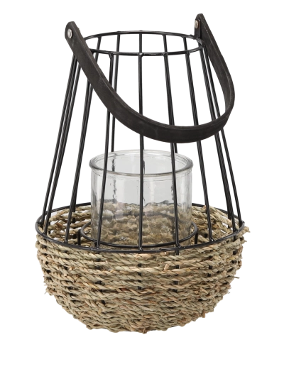 Biztonságos gyertyafény az üveg betétnek köszönhetően