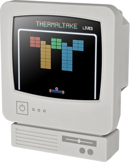 Retro LCD-kijelző rendszerinformációkhoz