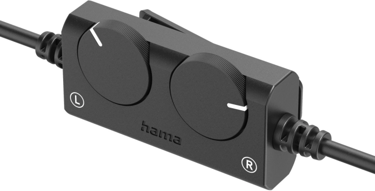 Külön L/R hangerőszabályzás