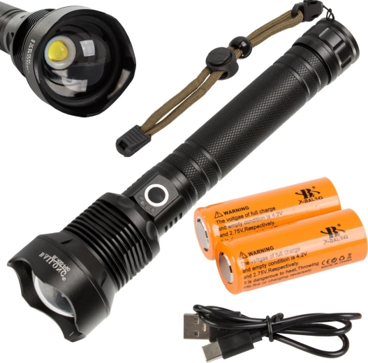Vadászlámpa Cree LED XHP160 Bailong