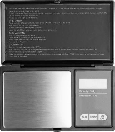 Pontos mérés 500 g-ig