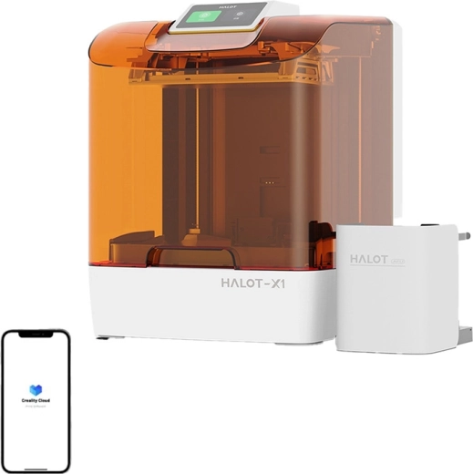 Creality HALOT X1 Combo gyantás 3D nyomtató automatikus adagolással