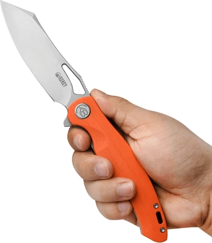 AUS-10 acél matt Bead Blasted felülettel