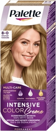 Palette Intensive Color Creme 8-0 világosszőke, 50 ml