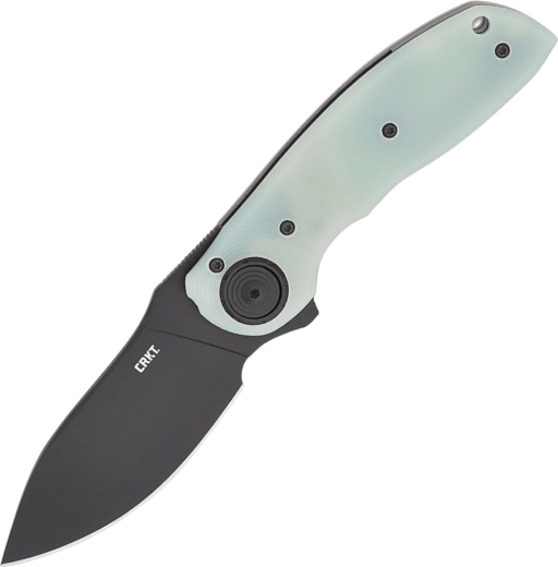 CRKT Bot Deadbolt Natural összecsukható kés, 7,6 cm, fekete penge, jáde G10