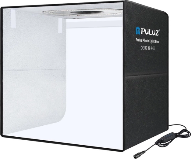 Puluz 50 cm LED árnyékmentes fotósátor