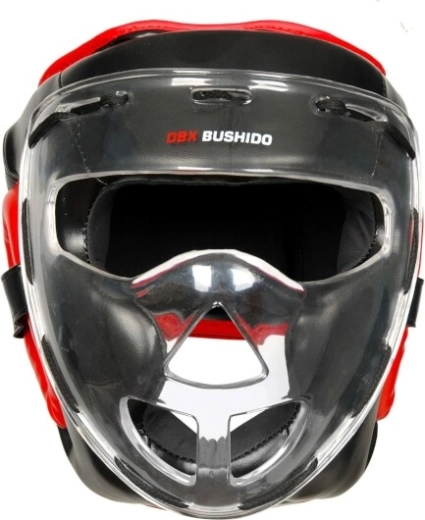 Teljes arcvédelem átlátszó pajzzsal