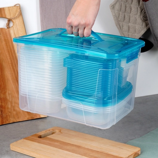 Nagy hordozható doboz a teljes készlethez