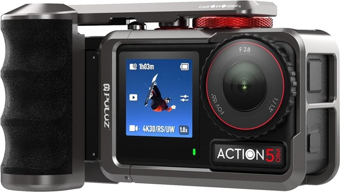 Ergonomikus, csúszásmentes felületű markolat