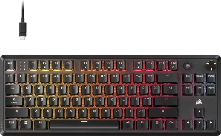 Corsair K70 Core TKL RGB mechanikus billentyűzet