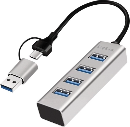 Univerzális USB-A és USB-C csatlakozás