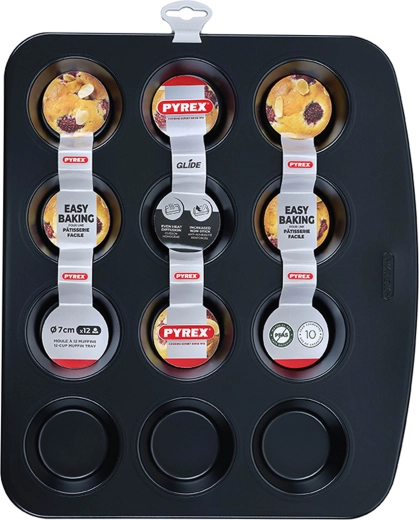 Pyrex muffinforma, 12 db