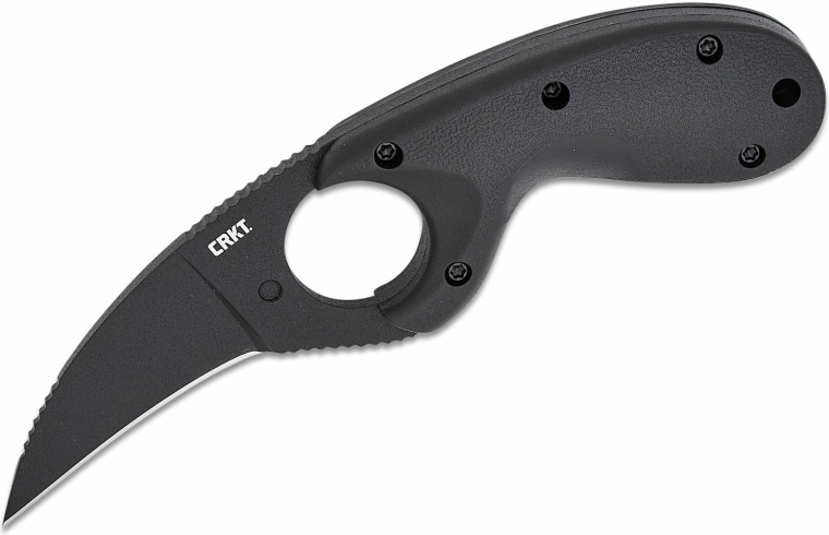 CRKT Bear Claw Black kompakt outdoor kés tokkal