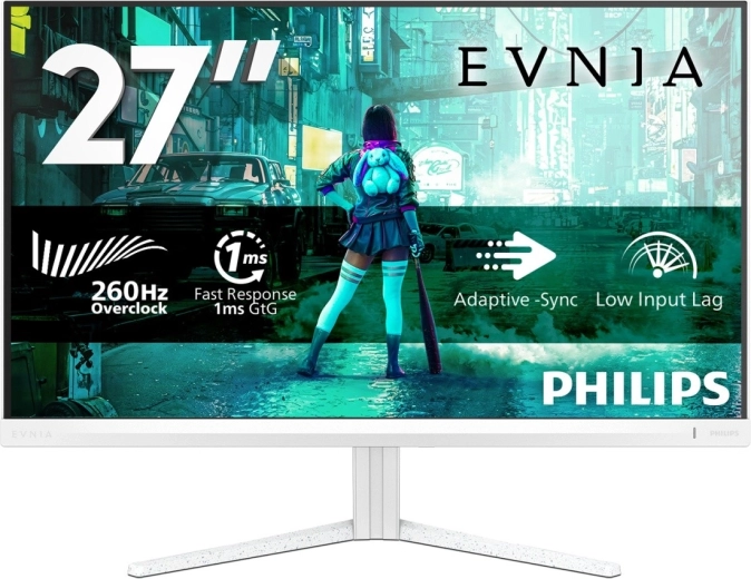 Philips Evnia 27" gamer monitor Fast IPS 260 Hz Full HD