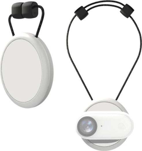 Puluz mágneses nyakpánt Insta360 GO 3/GO 3S kamerához, fehér - 1 db