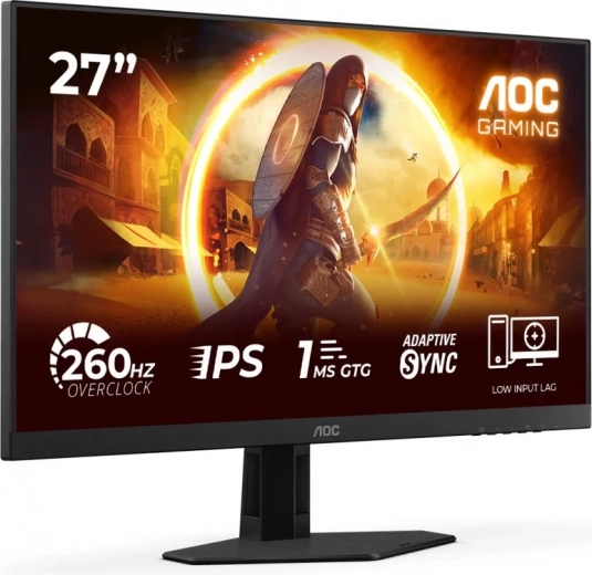 Fast IPS panel és 1 ms GtG a gyors reakciókért