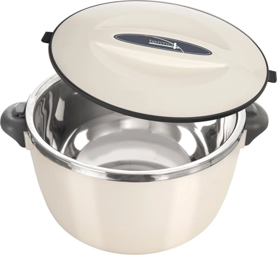 Hosszú hőtartás a rozsdamentes betétnek köszönhetően