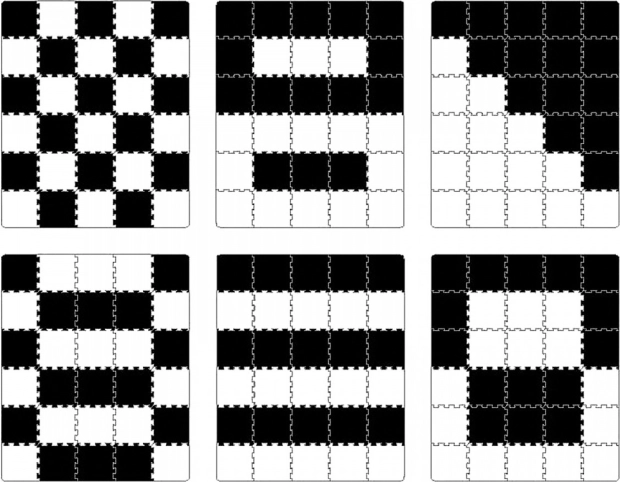 Variálható puzzle rendszer: úgy rakod össze, ahogy neked jó