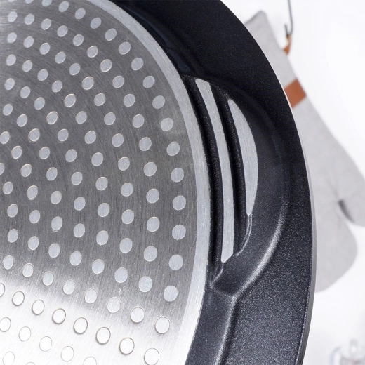 Gyors hőeloszlás és indukciós talp