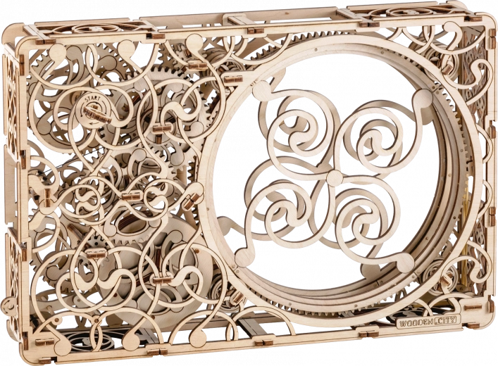 Mechanikus kép – fa 3D puzzle