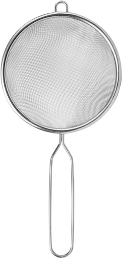 Konyhai rozsdamentes acél szűrő 10 cm