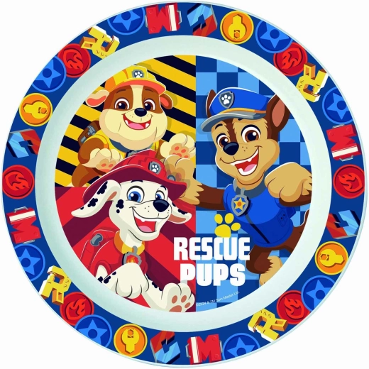 Paw Patrol műanyag tányér 22 cm