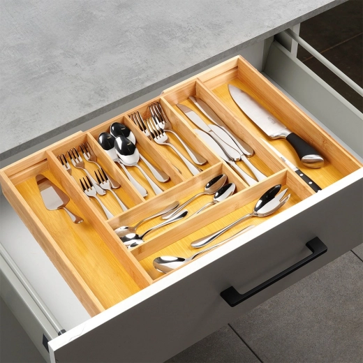 Átgondolt elrendezés akár 7 rekesszel