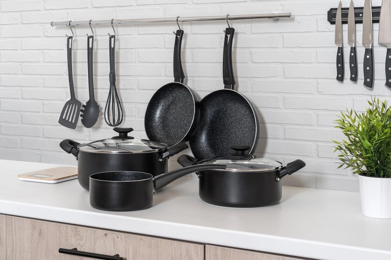 Kényelmes fogás és főzés feletti kontroll